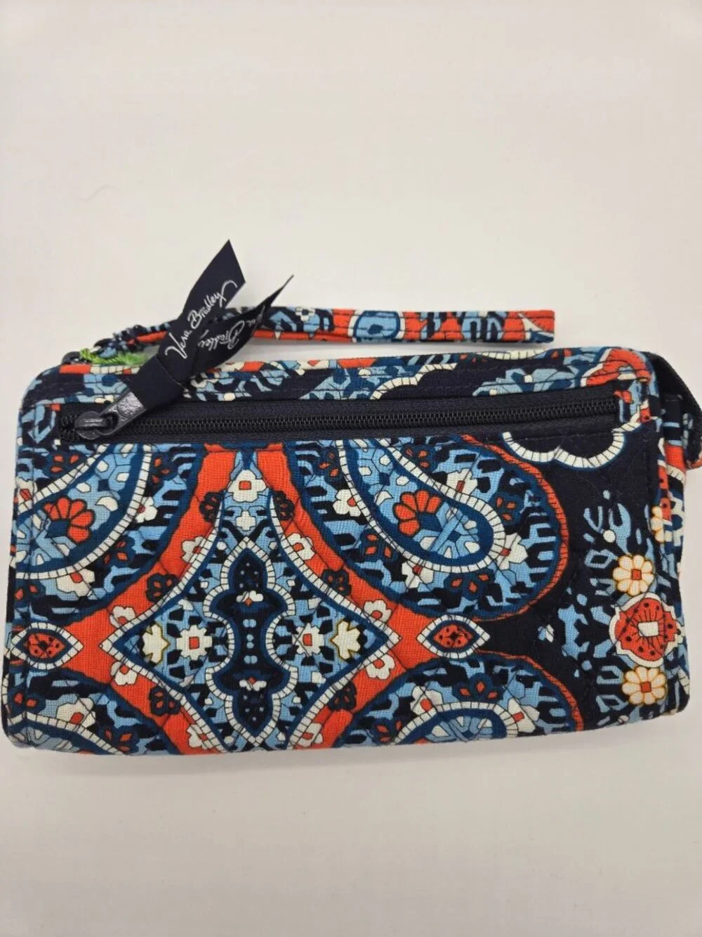 Vera Bradley Retired Marrakesh Front Zip Wristlet Wallet NWT - Picture 2 of 5
